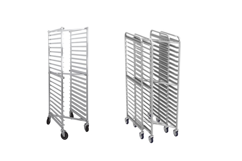 All welded Aluminum Nesting Pan Rack