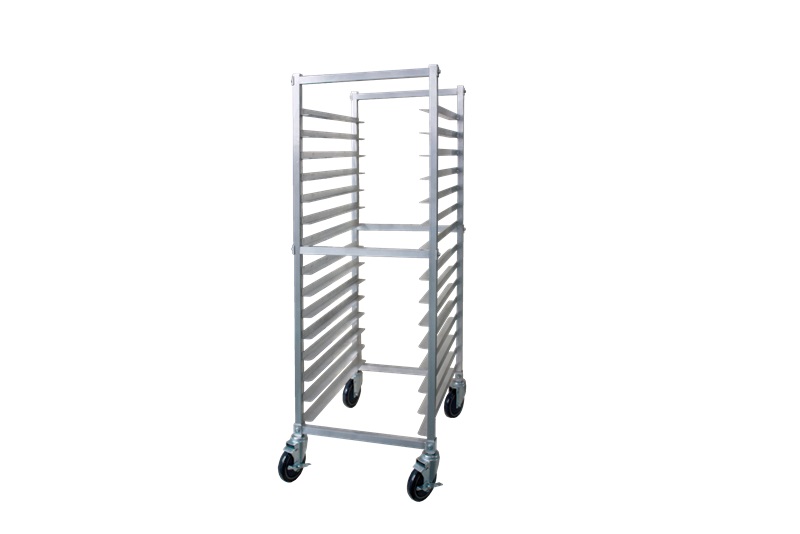 Knock-Down Aluminum Refrigerator Pan Rack