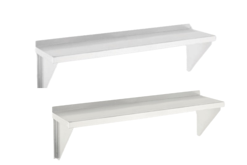 Knock-down Stainless Steel 304 Wall Shelving