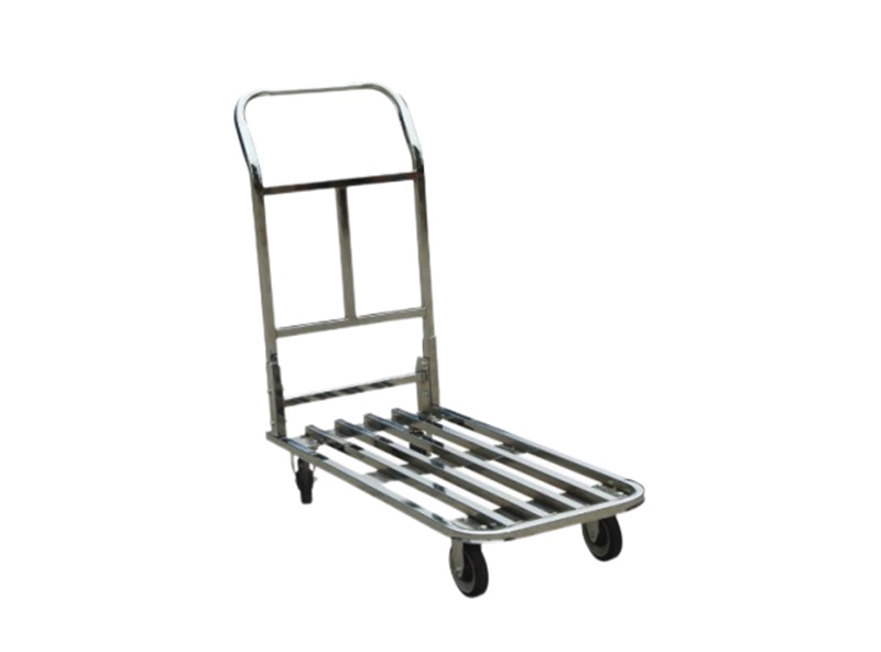 Chrome Stocking Cart